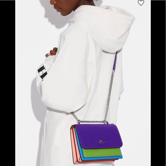 4X “HOST PICK” Coach Klare Crossbody In Colorblock - Picture 6 of 11